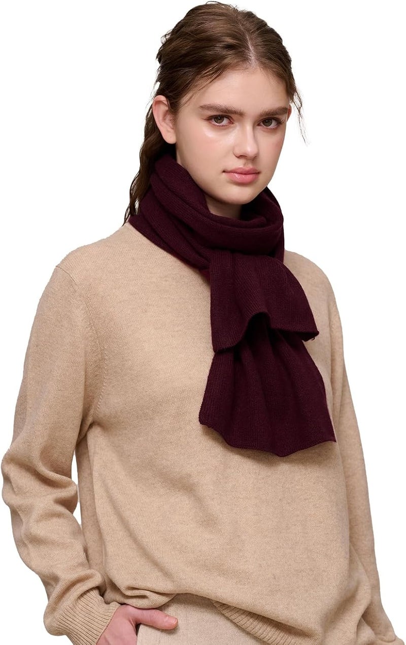 NUOHEMULE Store Luxury 100% Cashmere Scarf for Women & Men, 59''x10'' Extra Warm Winter Scarf, Blanket Scarves in Premium Gift Box - Image 2